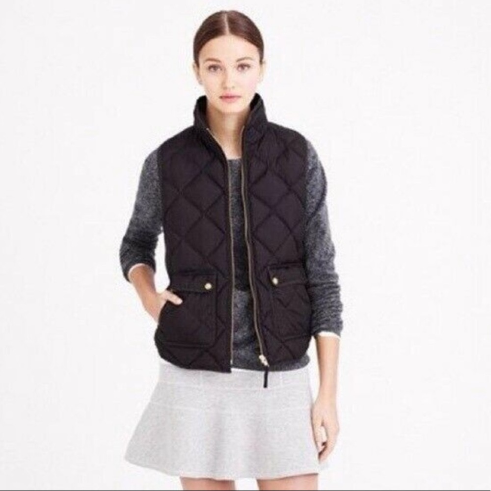 J. Crew Quilted Puffer Vest